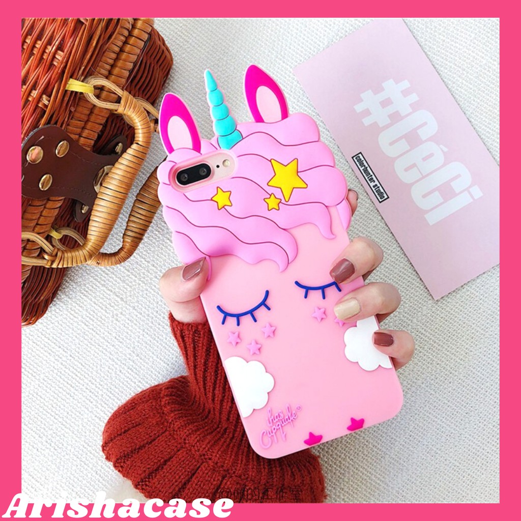CASE XIAOMI REDMI NOTE 4 4X 5A 5A PRIME 5 PRO 7 8 9 9 PRO 4D BONEKA UNICORN SOFT SILIKON BACK COVER