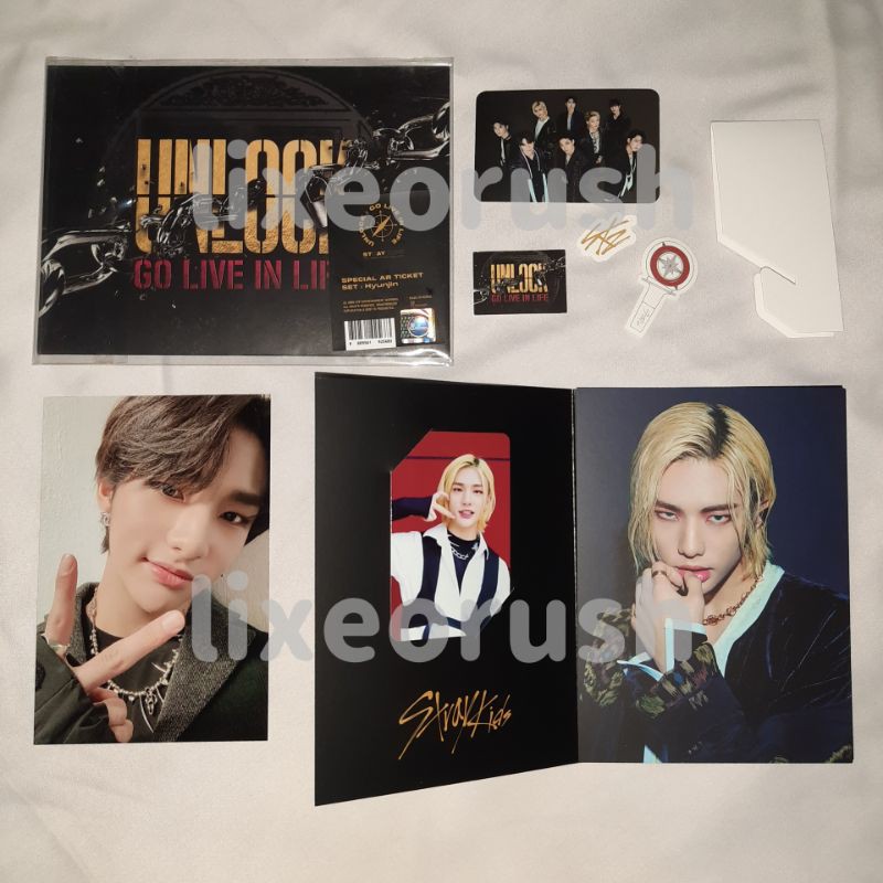 [READY] AR TICKET SET HYUNJIN PP BLURAY DVD STRAY KIDS beyond unloc