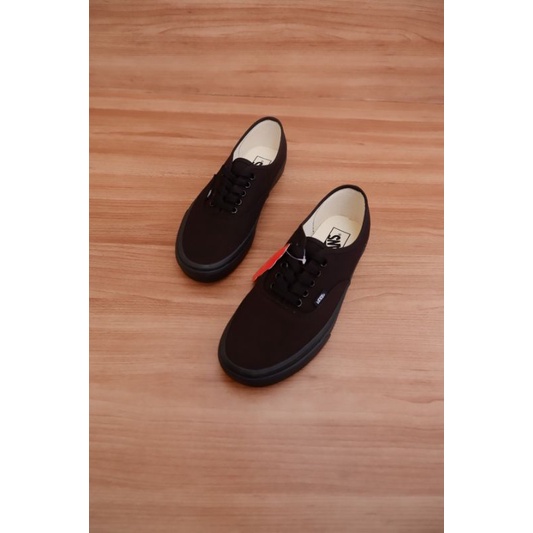 Vans Authentic Classic Black/Black Original Resmi