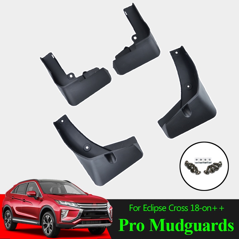 Mud Flap Pelindung Splash Untuk Fender Mobil Mitsubishi Eclipse Cross 2018 2019 2020 2021 2022