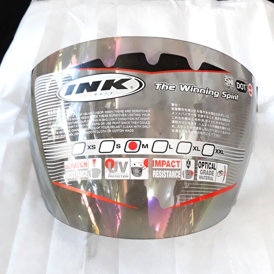 Kaca Helm Original INK CX 22/INK CX 25/INK CX 390/KYT Romeo/KYT Forza