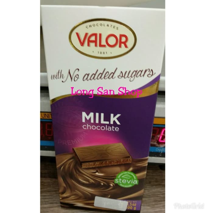 

PROMO!! Valor Milk Chocolate Sugars Free 100 gr - Coklat Impor