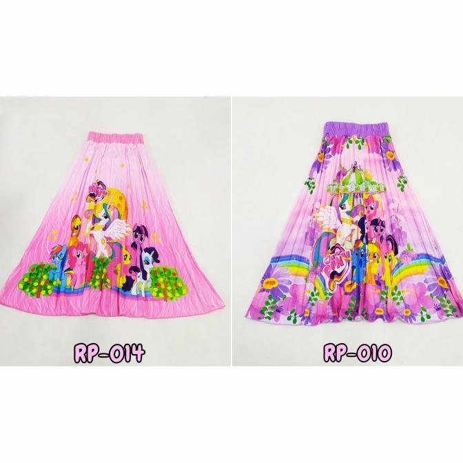 Rok Plisket Anak / Rok Plisket Little Pony / Rok Rempel Little Pony