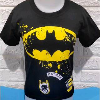  Kaos Anak Batman Hitam  04 Kaos  Anak  Laki Laki Shopee 