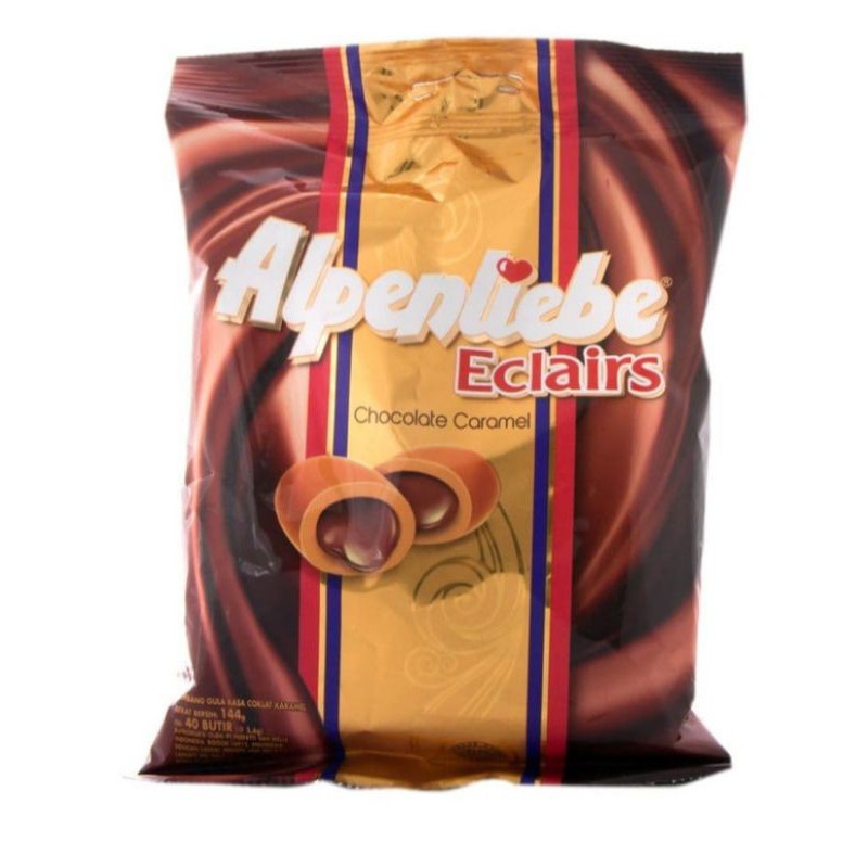 

Permen Alpenliebe Eclairs 144 gram chocolate 40pcs Alpenliebe Eclair