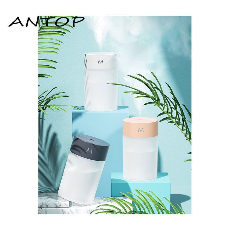 Humidifier Diffuser Aromaterapi Ultrasonik Dengan Lampu Led Warna-Warni Untuk Rumah Tangga