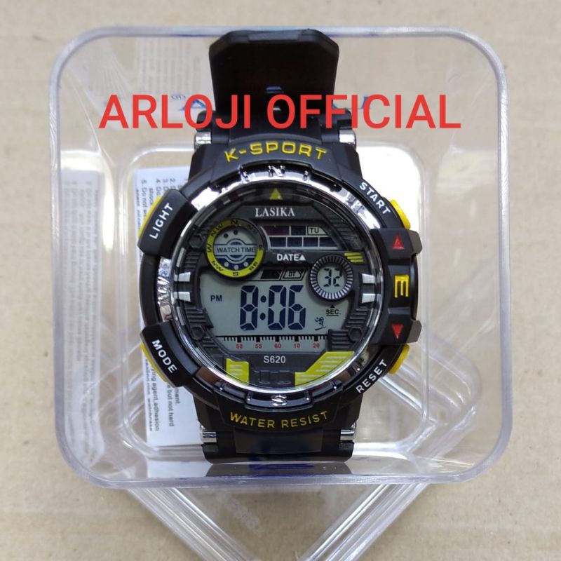 Jam tangan Dewasa Lasika S620 ada BOX dan bisa pake BERENANG