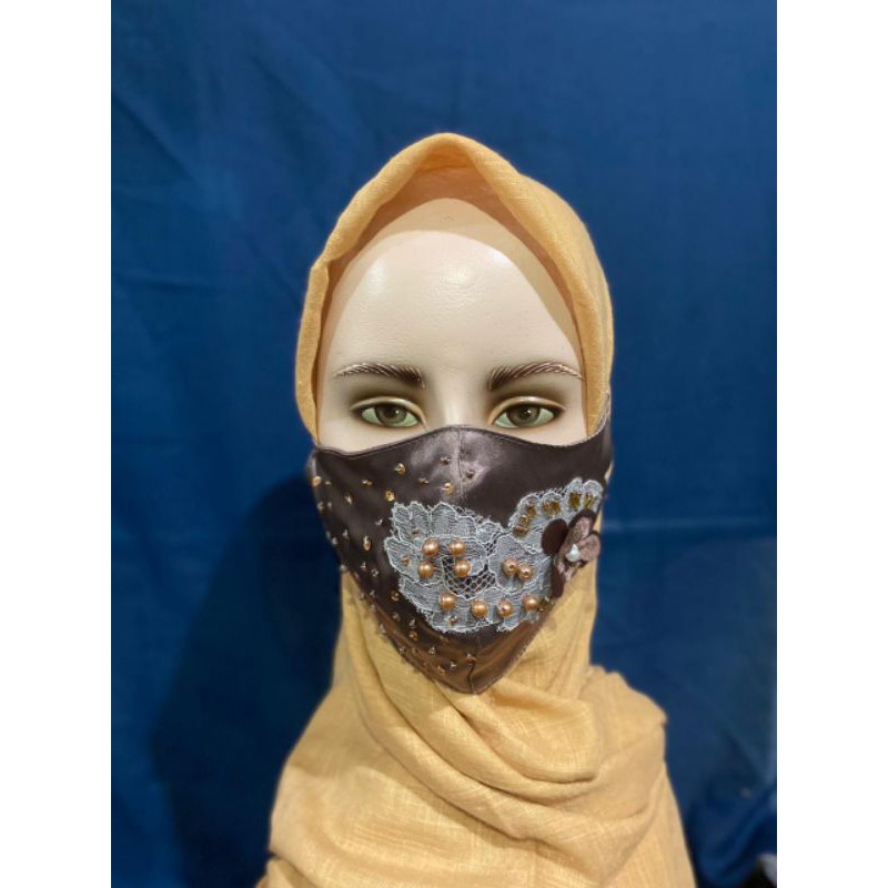 LIMITED EDITION MASKER BROKAT / MASKER PESTA / MASKER PAYET / MASKER MUTIARA