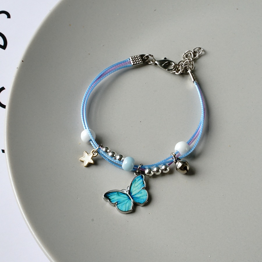 YEEZII Fashion Mutilayer Butterfly Star Bracelet Personalized Charm Beads Couple Bracelets Women Jewelry Accessories
