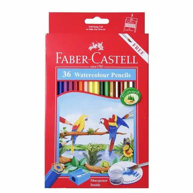

Pensil warna faber castell water colour 36 warna