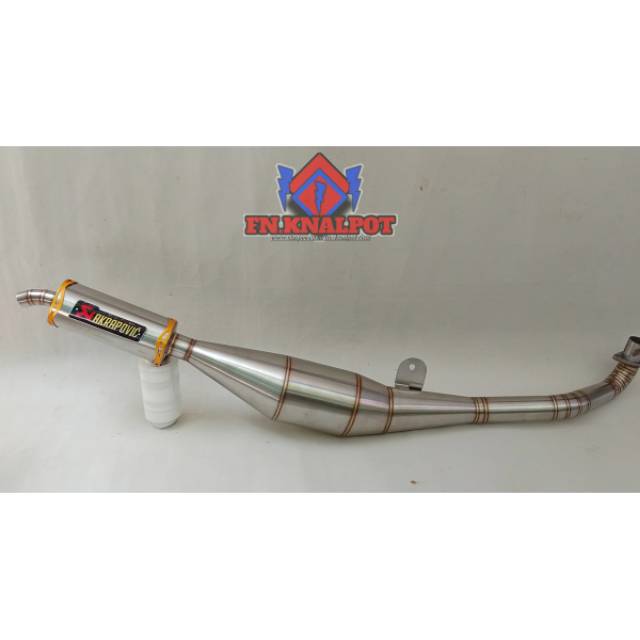 Knalpot FizR Foswan Alfa DLL _ Akrapovic _ Full Stainless