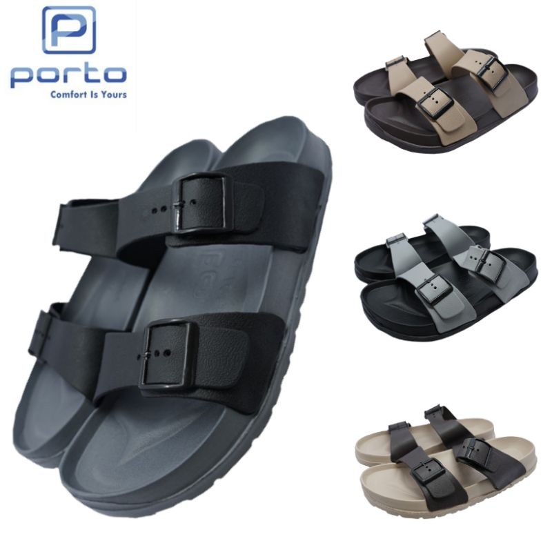 PORTO 1029 M (39-44)/SANDAL KOKOP BAN2 KARET PRIA DEWASA