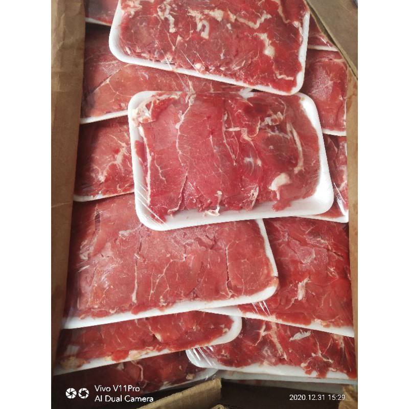 

Suki beef slice tanpa lemak