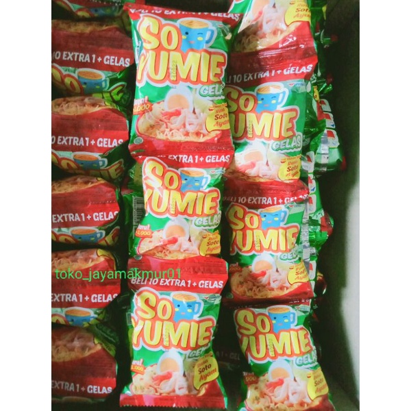 Jual Mie Gelas So Yumie Rasa Soto Satuan Shopee Indonesia