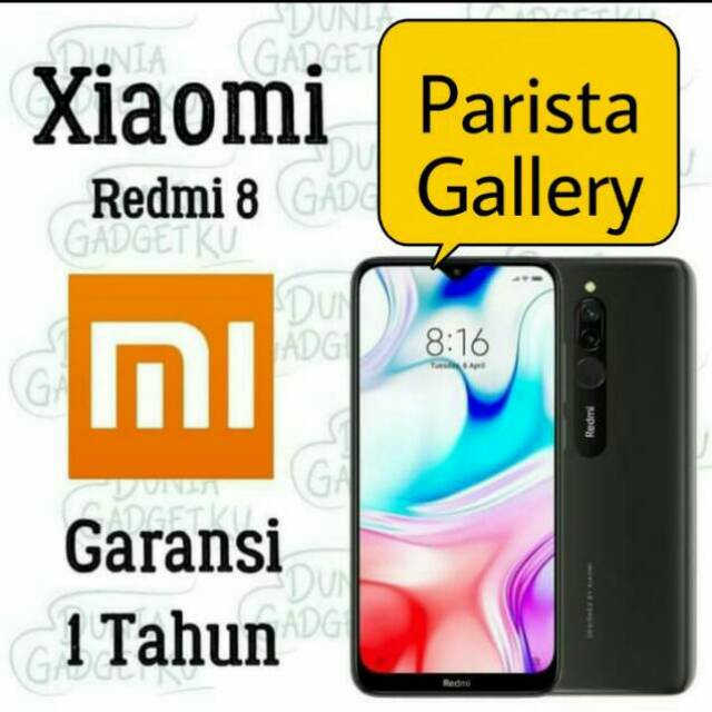Xiaomi Redmi 8 RAM 4GB Internal 64GB garansi 1 Tahun /HP Android murah /redmi /xiaomi