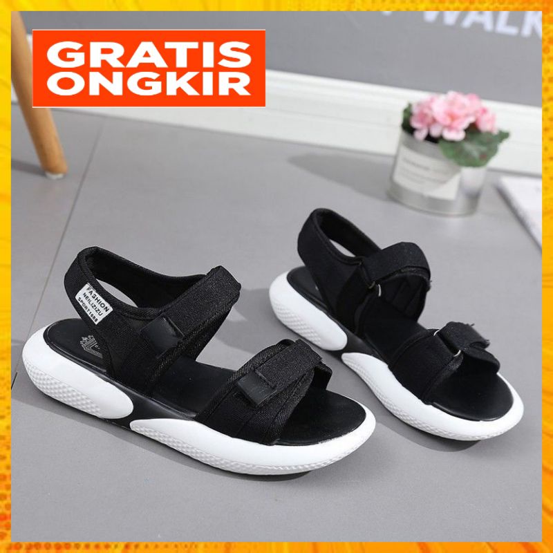 Sandal Wanita Terbaru Sepatu Sandal Gunung Karet Wanita Import Impor Korea Murah Kekinian