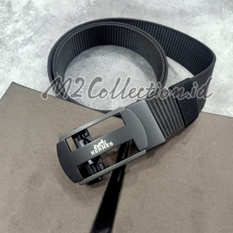 Ikat Pinggang Jepit Nylon Gesper Belt Premium Quality