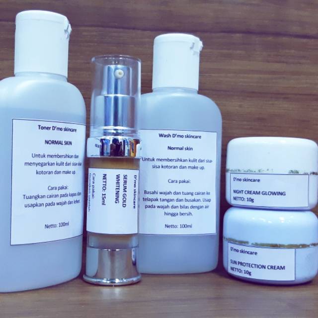 paket d'mo skincare glowing