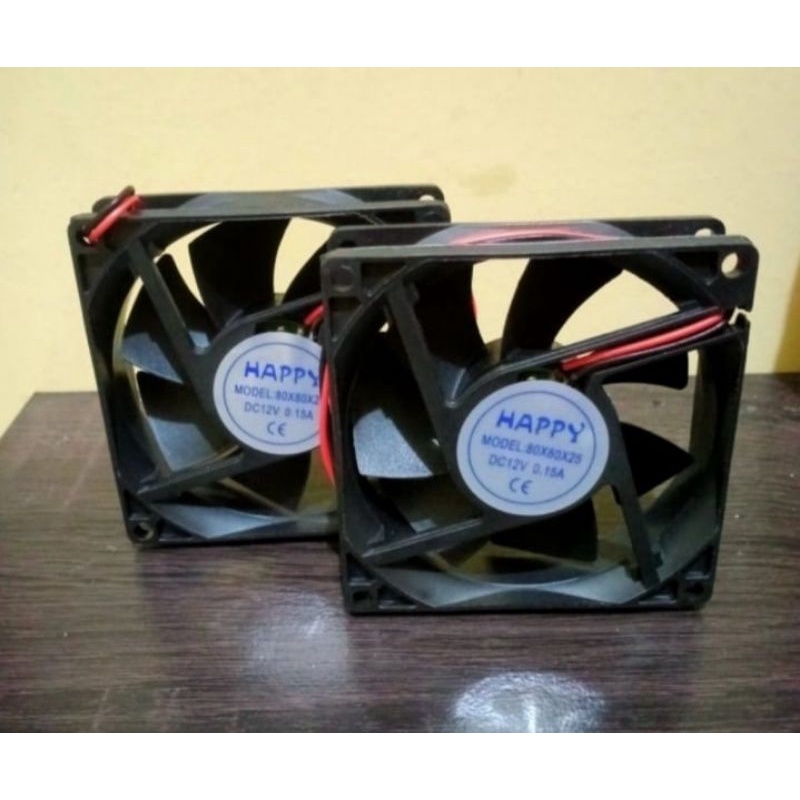 Kipas Fan DC 12V 8cm