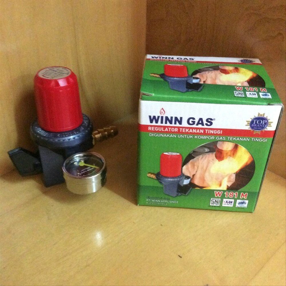 WINN GAS REGULATOR W-181M Tekanan Tinggi HIGH PRESSURE Regulator JOSS Bakul Nasi goreng Wingas