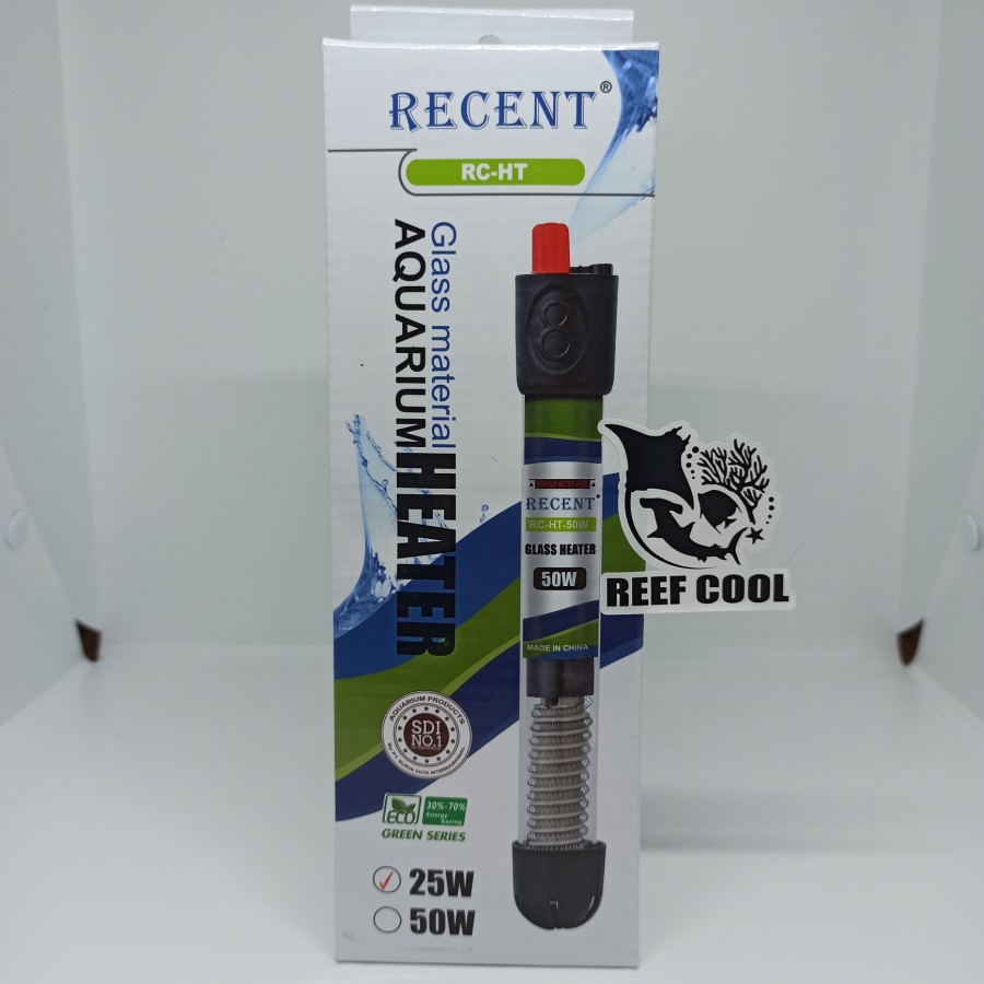 Recent Heater Kaca Aquarium - 25 Watt