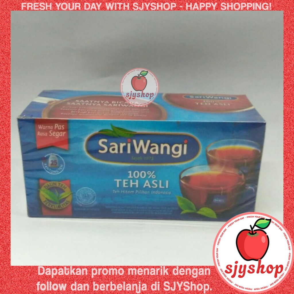 

Sariwangi Teh Celup Asli / Isi 25 / Produk Hemat - SJYShop