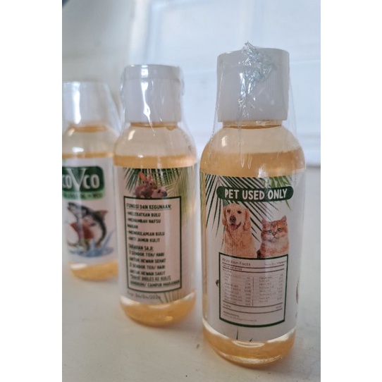 Minyak Ikan COVCO untuk Kucing - Cod Liver Oil n VCO 50ML