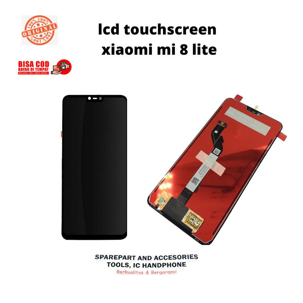 LCD TOUCHSCREEN XIAOMI MI 8 LITE MI8 LITE KUALITAS ORIGINAL