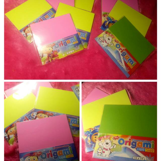 

Origami / Kertas Lipat 2 Side (Bolak balik)
