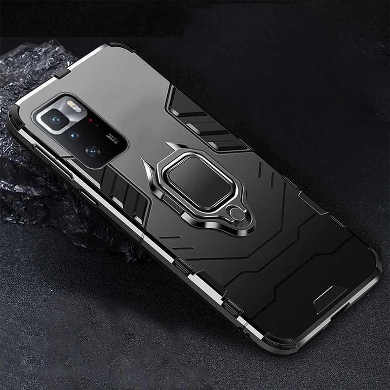 Casing Armor Magnetik Xiaomi Redmi Note 10 Pro 10S Shockproof