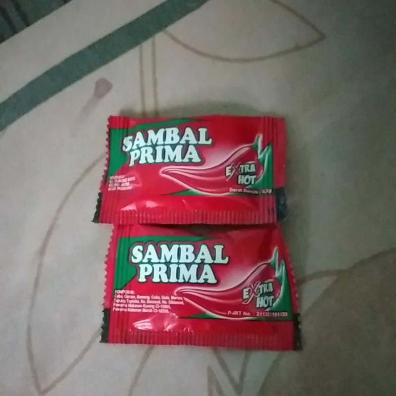 

Sambal Prima extra Hot