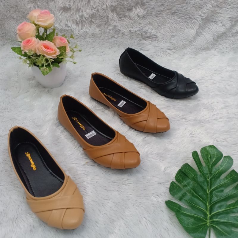 FLAT SHOES WANITA SOL KARET H15 37/44