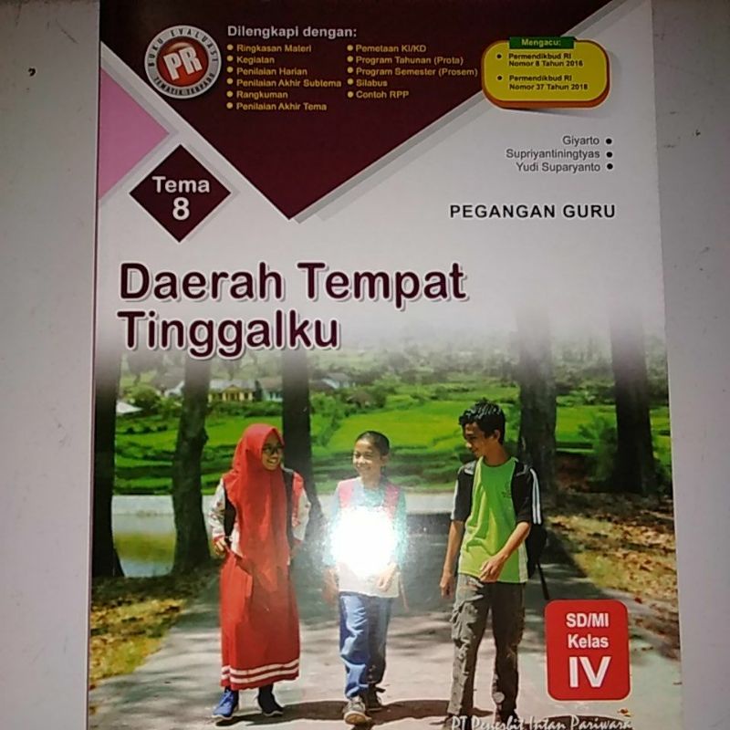 PR PG Tematik kelas 4, tema 8