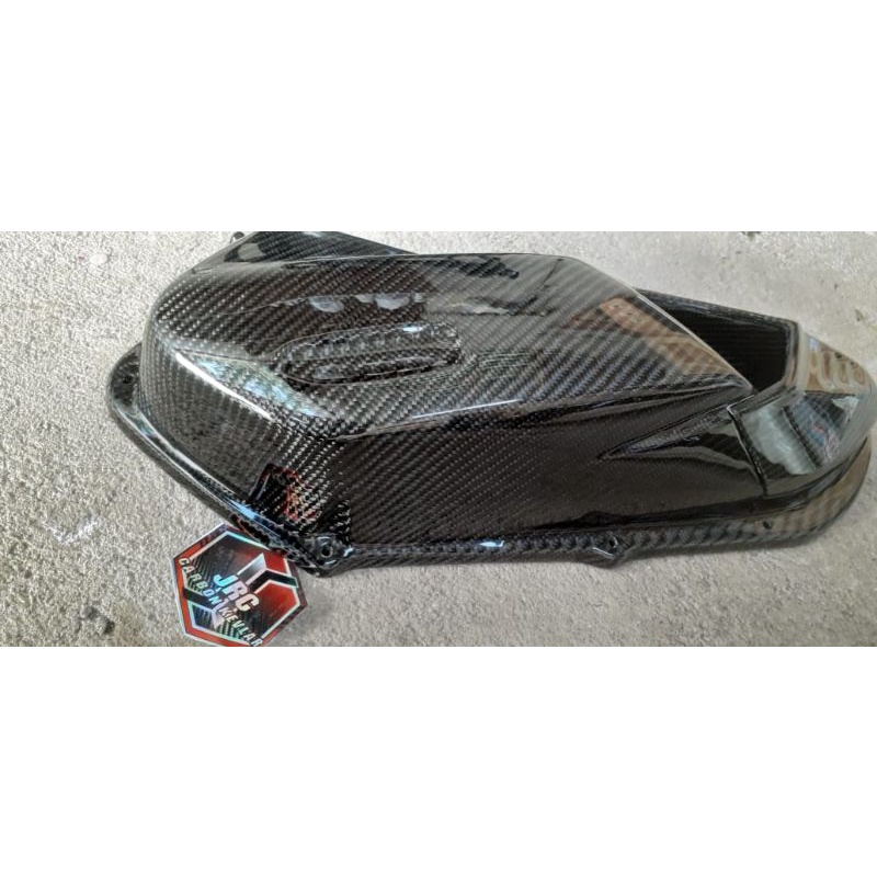 COVER FILTER PCX 160 PART ORIGINAL AHM LAPIS CARBON KEVLAR TWILL