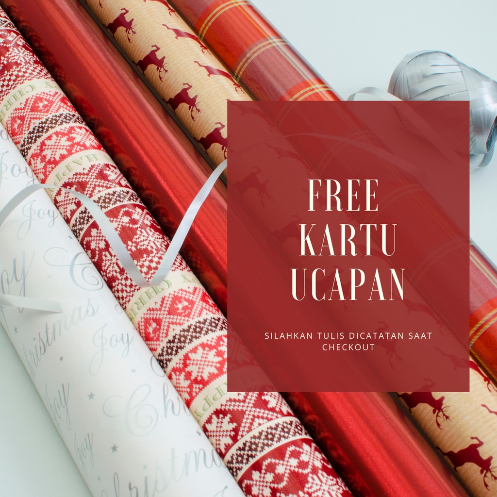 

PACKING KADO (FREE KARTU UCAPAN)