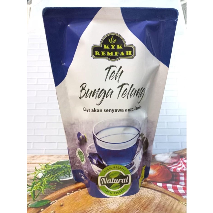 

Teh Telang Organik / Butterfly Pea [Pouch]