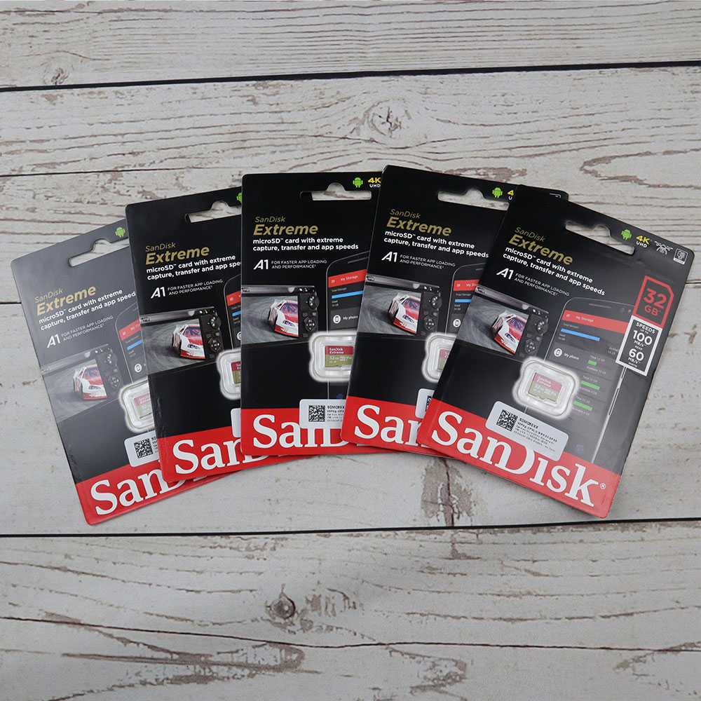 IDN TECH - Sandisk MicroSDXC Extreme A1 V30 UHS-1 (100MB/s) - SDSQXAF-GN6MN