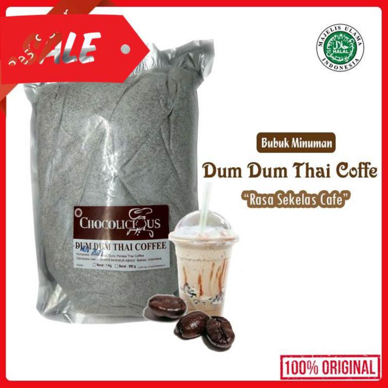 

BUBUK MINUMAN CHOCOLICIOUS DUM DUM THAI COFFE