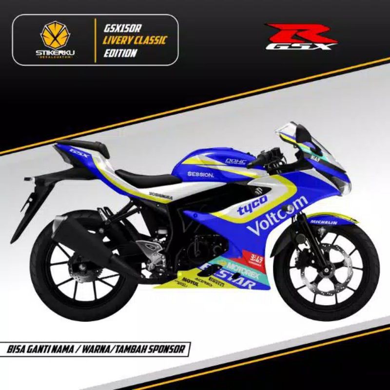 decal GSX / stiker motor GSX / decal motor GSX 150