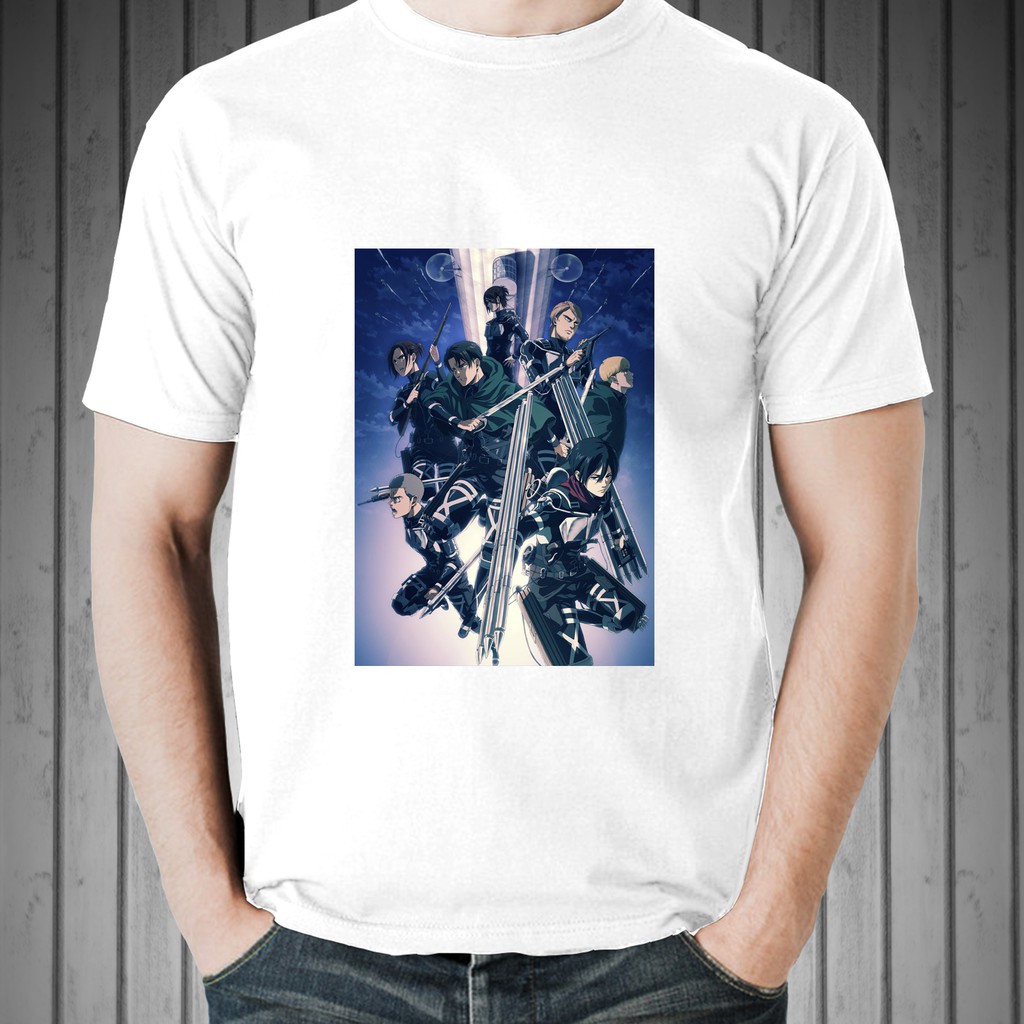 BAJU KAOS DISTRO ATTACK ON TITAN FINAL SEASON | BAJU KAOS AOT TERBARU | ANIME SHINGEKI NO KYOJIN AOT