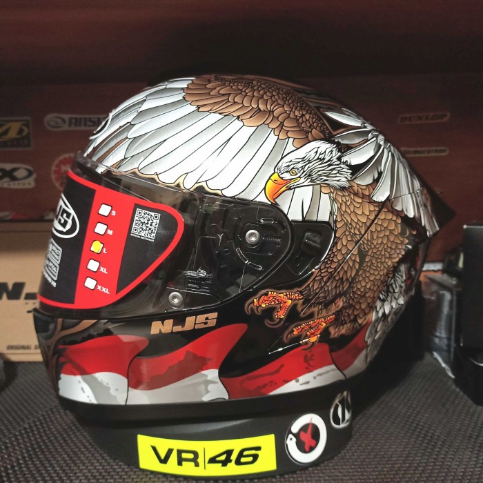 Helm NJS ZX-1 Garuda Special Edition Size L