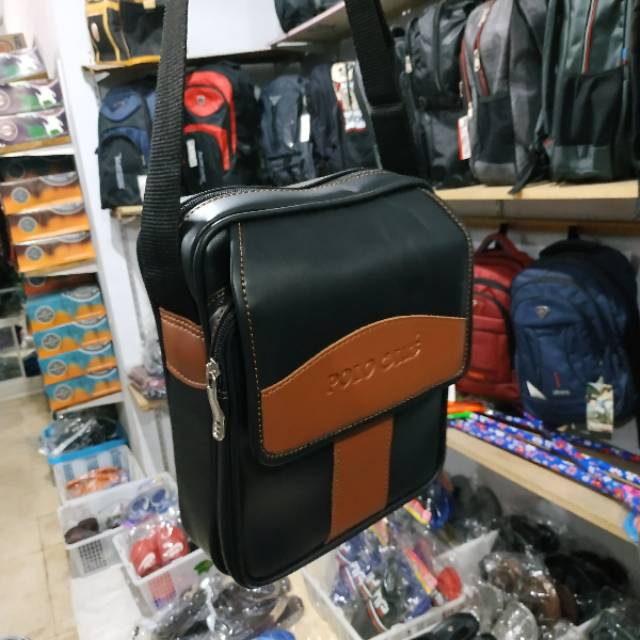 Tas Selempang Pria Polo,  Tas Samping Polo,  Tas Simpel Elegan