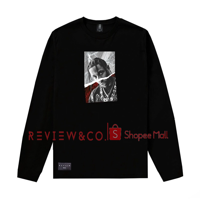 Review & Co. Longsleeve Tshirt Lengan Panjang Ts 05 Merah