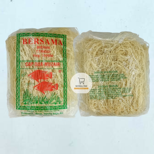 

Bihun Biehun Medan Cap Dua Mujair 300 gr