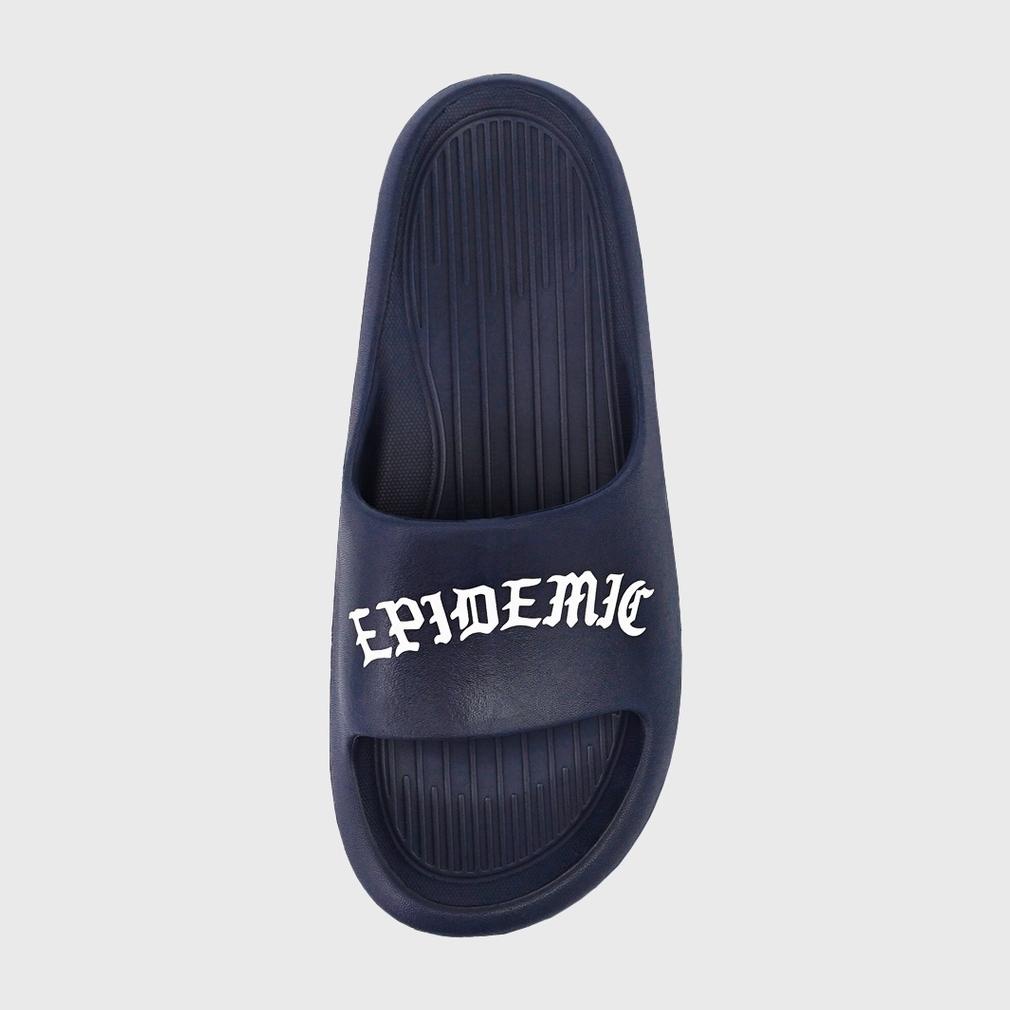 Epidemic Slide Sandal Navy Goth