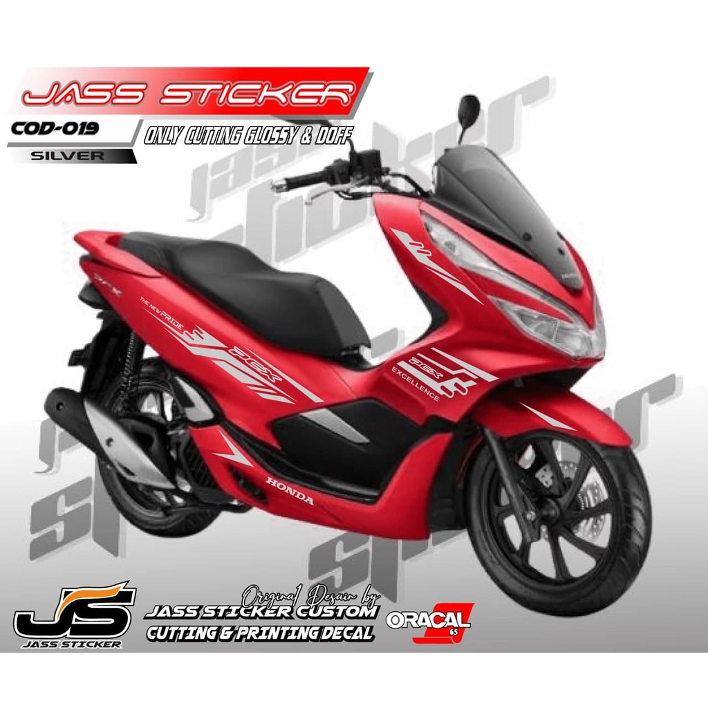 (COD) STICKER CUTTING PCX 150/STIKER STRIPPING PCX/STRIPING VARIASI PCX / AKSESORIS MOTOR PCX