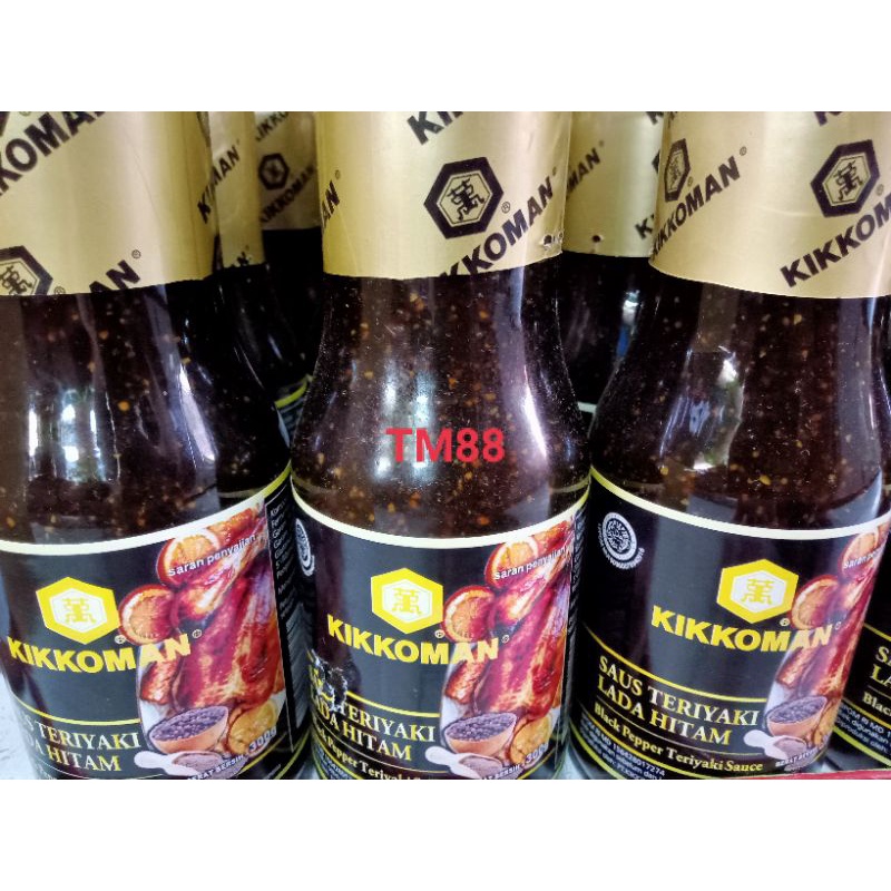 

SAUS TERIYAKI LADA HITAM KIKKOMAN/BLACK PEPPER TERIYAKI SAUCE KIKKOMAN