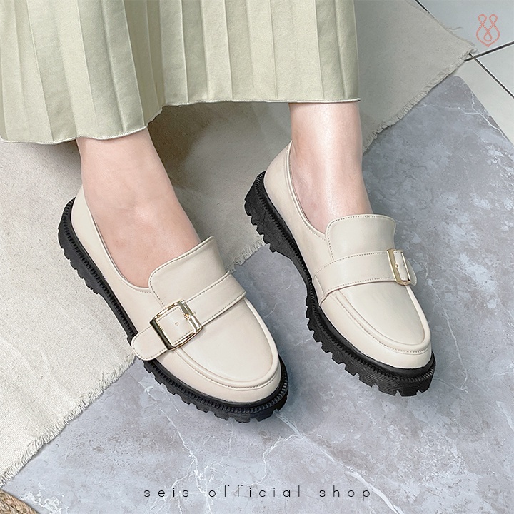 SEIS Joan Sepatu Docmart Wanita / Loafer-2