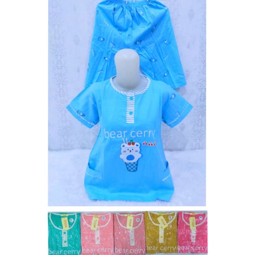 baju tidur 3/4 tanggung tessa Ld 90-6
