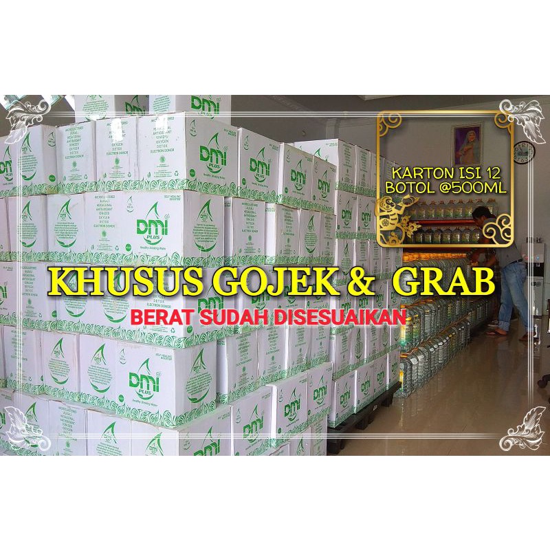 KHUSUS GOJEK DMI PLUS ION WATER AIR TERAPI KESEHATAN ALAMI PLATINUM HEXAGONAL MAMAH DEDEH DEPOK